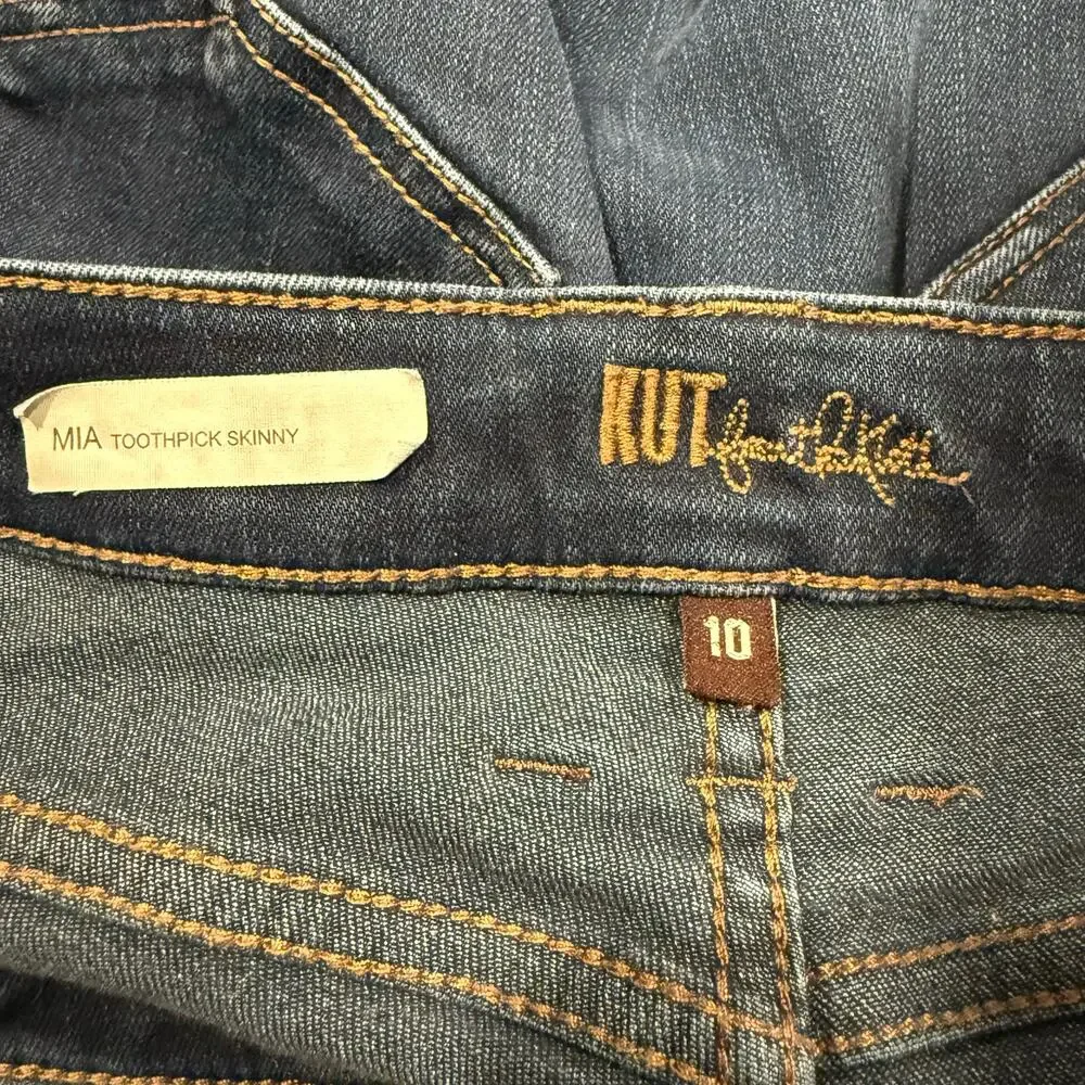 Kut From The Kloth Women’s Mia Toothpick Skinny Jeans Size 10